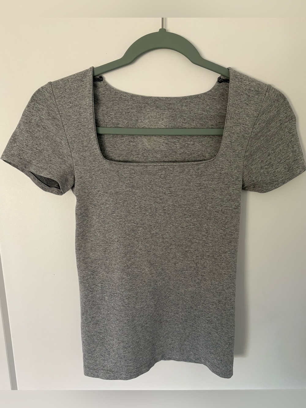 Intimately Free People Gray Square Neck Tee XS/S
